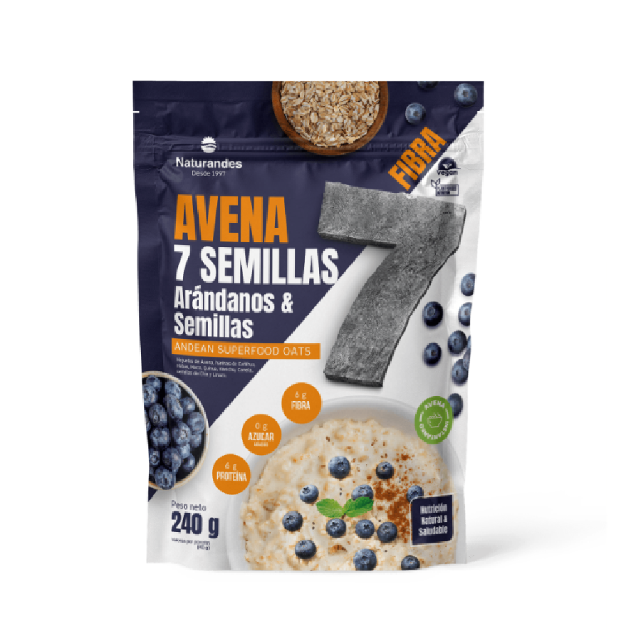 AVENA 7 SEMILLAS ARÁNDANOS & SEMILLAS