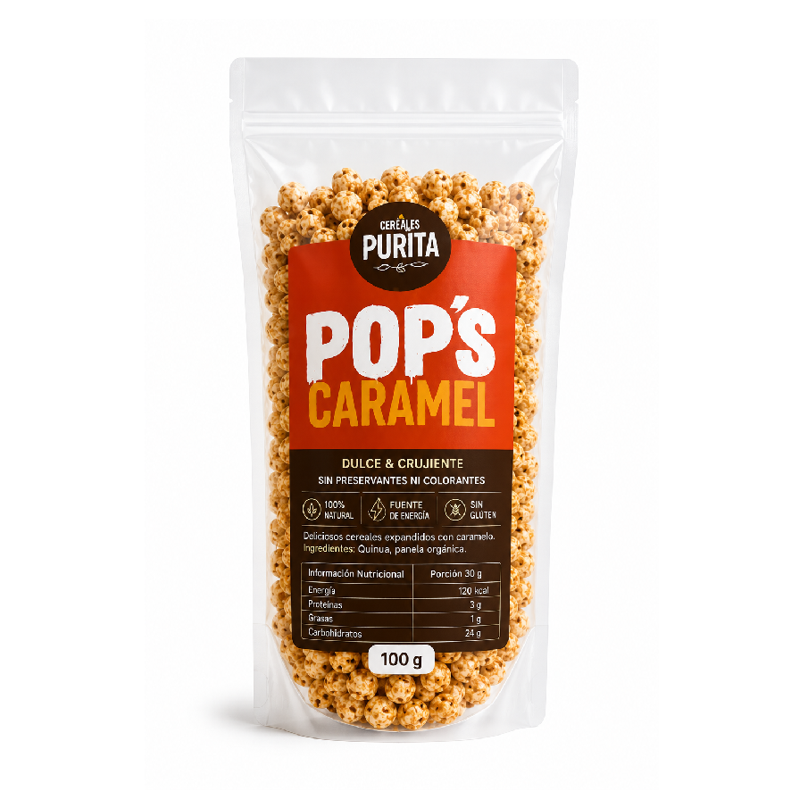 CEREAL POP'S CARAMEL