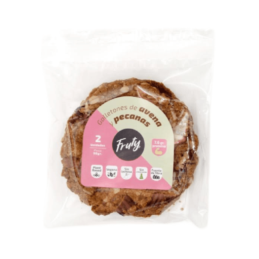 GALLETONES DE PECANAS Y AVENA
