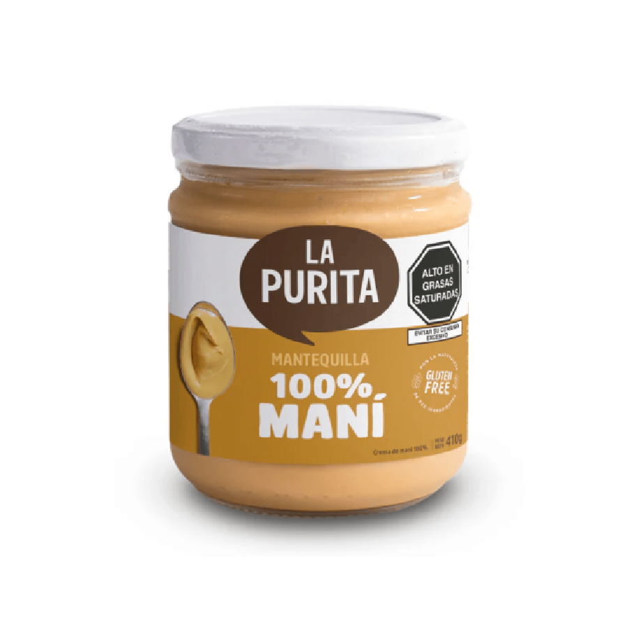 MANTEQUILLA 100% MANÍ