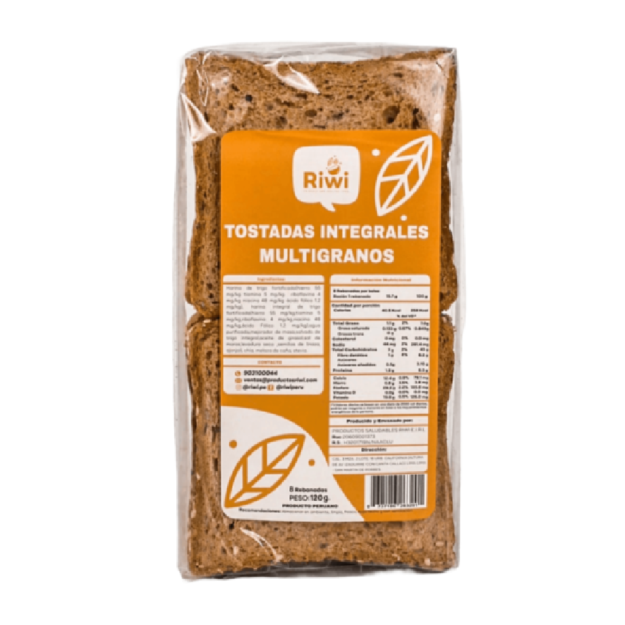 TOSTADAS INTEGRALES MULTIGRANOS